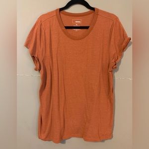 Sonoma Rust Orange Tee Size XL